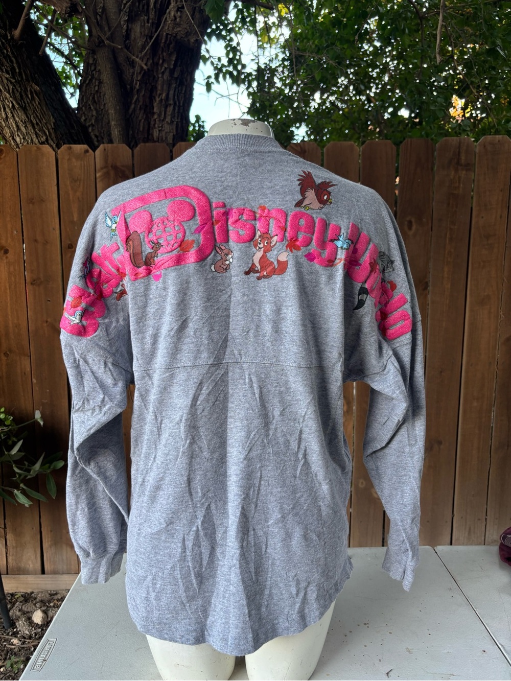 Walt Disney World Pink Glitter spirit jersey size XS.